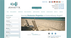 Desktop Screenshot of jennetteproperties.com